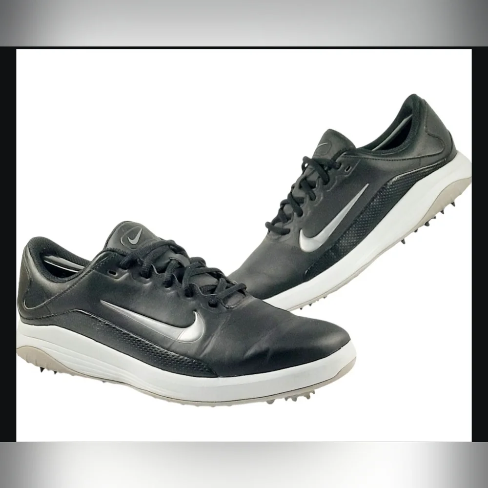 Nike Vapor Pro Golf BlackSpikeless Cleats Waterproof AQ2302-001 Mens Size 9.5